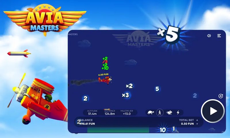 Explore avia masters plane game
