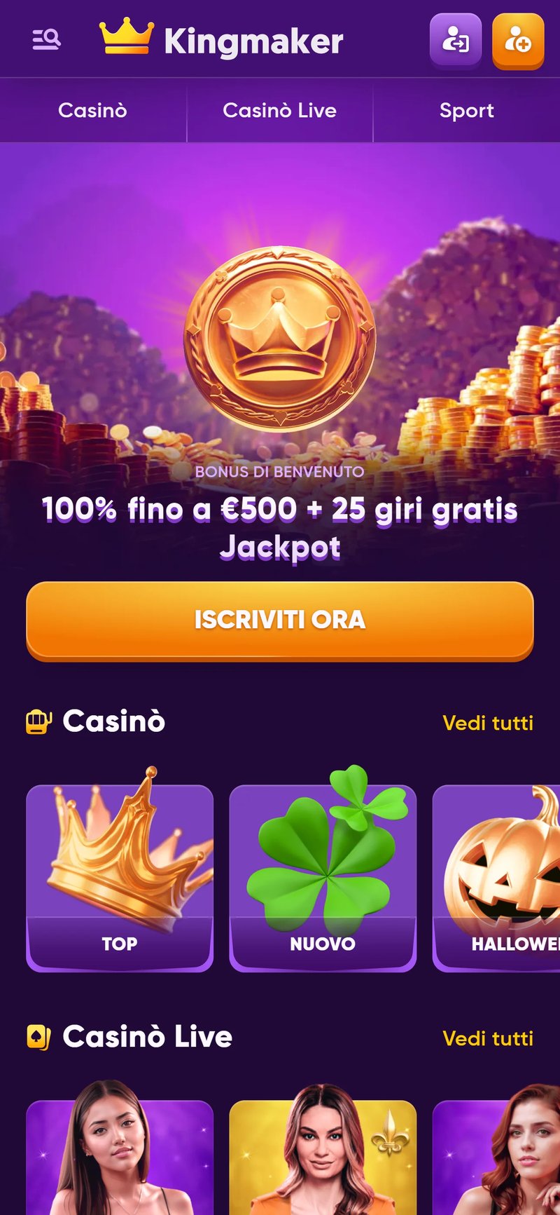 Migliore kingmaker casino bonus a Italy Migliore kingmaker casino bonus a Italy
